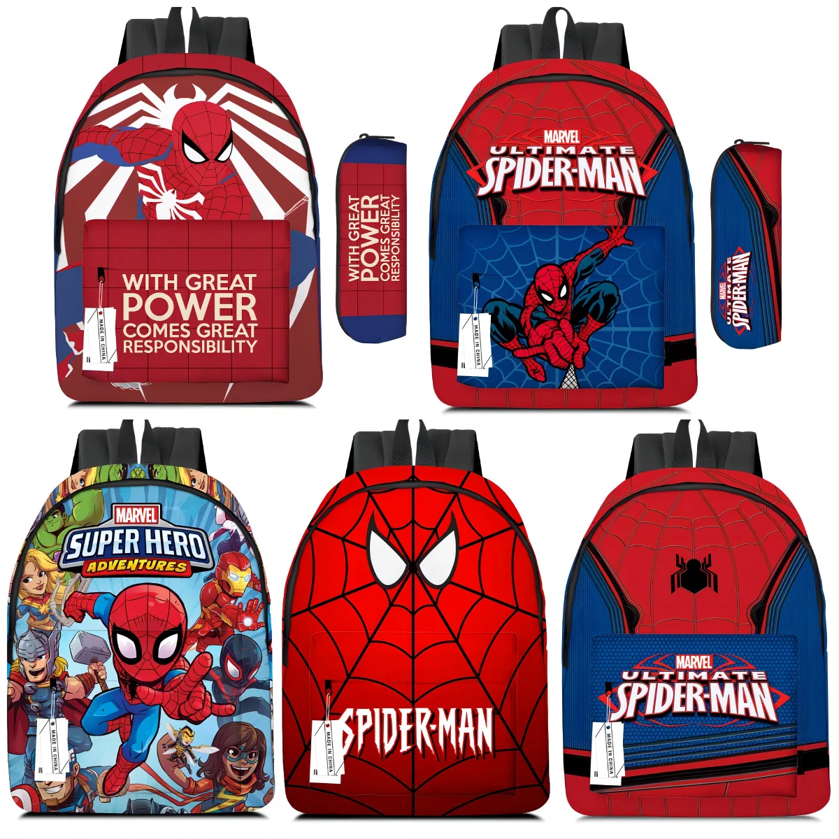 Marvel spiderman Backpack School Bag 14