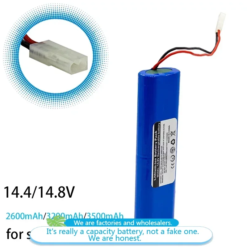 

14.8V 2600mAh Battery Pack for Qihoo 360 S6 Robotic Vacuum Cleaner Spare Parts Accessories Replacement Batteries dropshipping