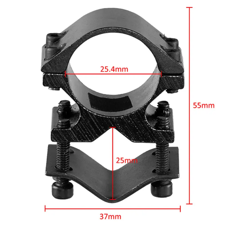 2PCS 25.4mm/30mm Rifle Scope Ring Medium Profile 11mm/20mm Picatinny Dovetail Rail Mount Hunting