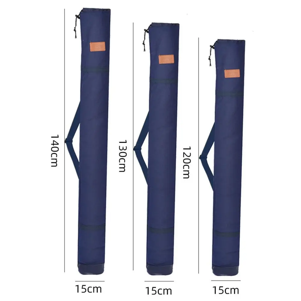 Folding Portable Fishing Tackle Storage Bag Large Capacity Canvas Fishing Tackle Backpack Multifunctional Umbrella Bag Rod Bag
