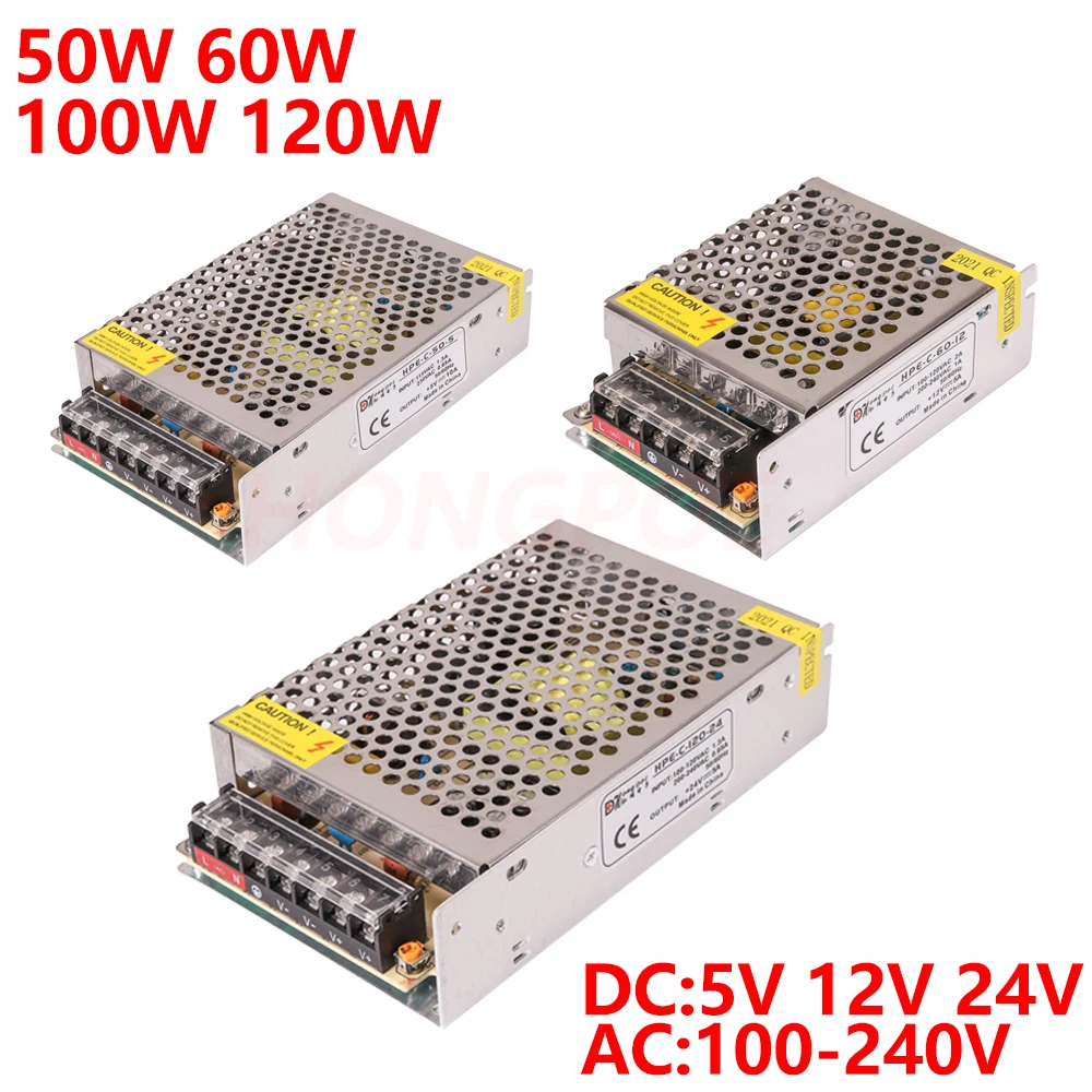 Fuente De Alimentación Conmutada 6A, Adaptador De Transformador De Iluminación DC 5V 30W AC110V