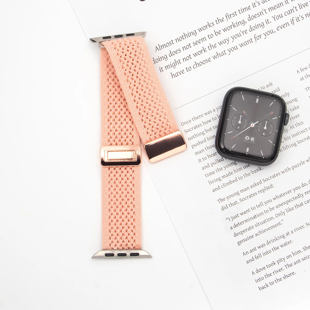 Braided Loop Nylon Strap for Smartwatch - Durable and Stylish Replacement Bracelet Band