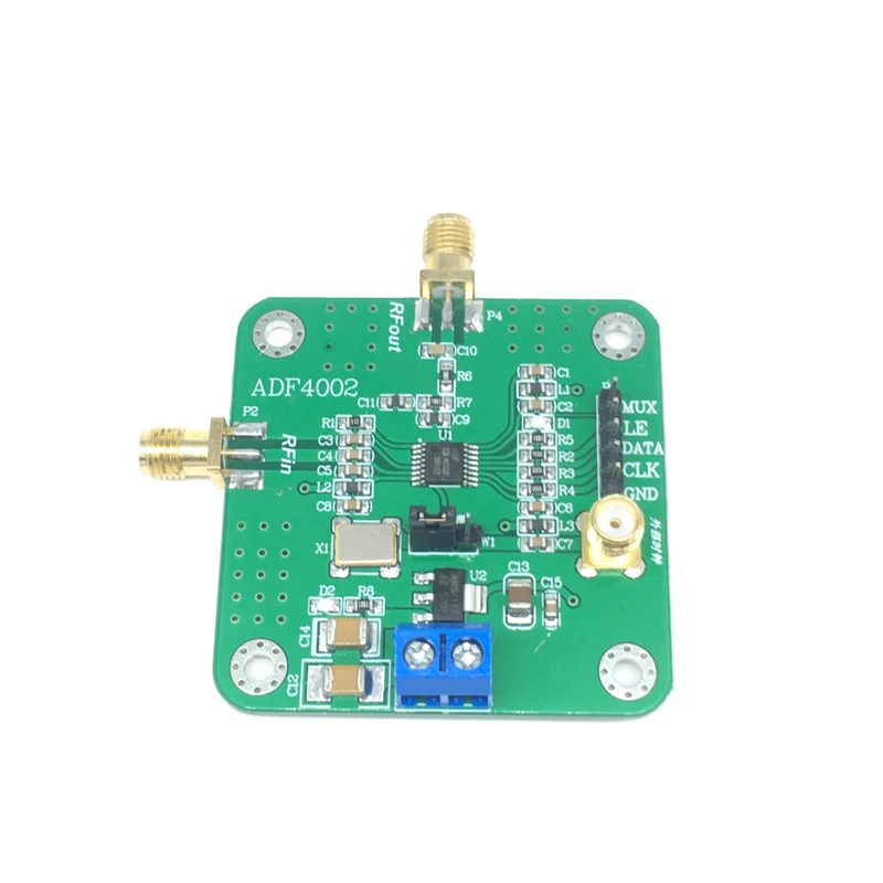 

Модуль платы радиочастотного детектора ADF4002, фазоблокированный цикл, модуль PLL VCO 400 МГц, высокочастотный синтезатор фазы