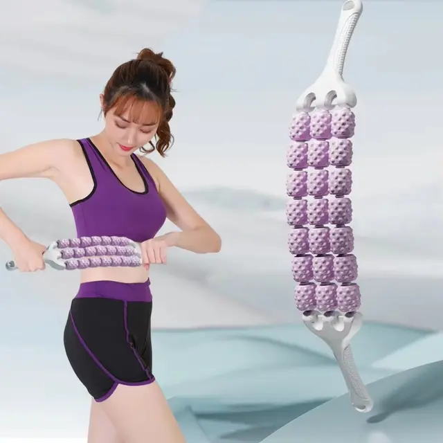 Three-Row Curved Massage Roller 1