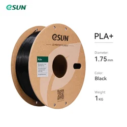 Premium PLA+ 3D Printer Filament - 1KG Spool (Black)