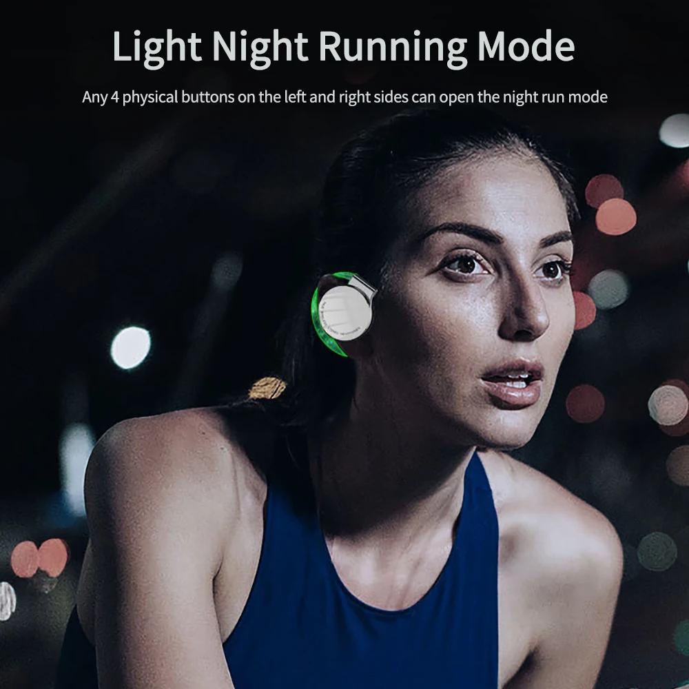 F2 TWS Bluetooth-compatible5.2 Earphones With Microphones Sport Ear Hook LED Display Wireless Headphones HiFi Stereo Earbuds