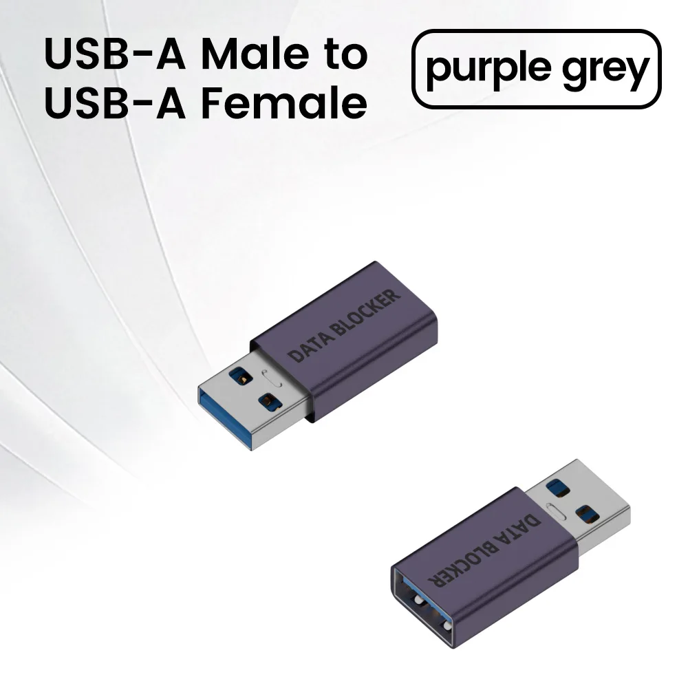 High-Speed USB/Type-C Data Blocking Charging Adapter for Enhanced Device Security