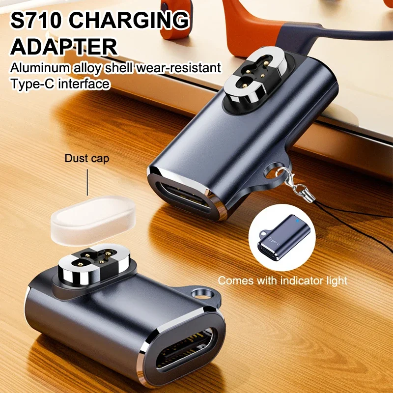 รูปสินค้า อะแดปเตอร์ชาร์จหูฟัง Bone Conduction USB-C