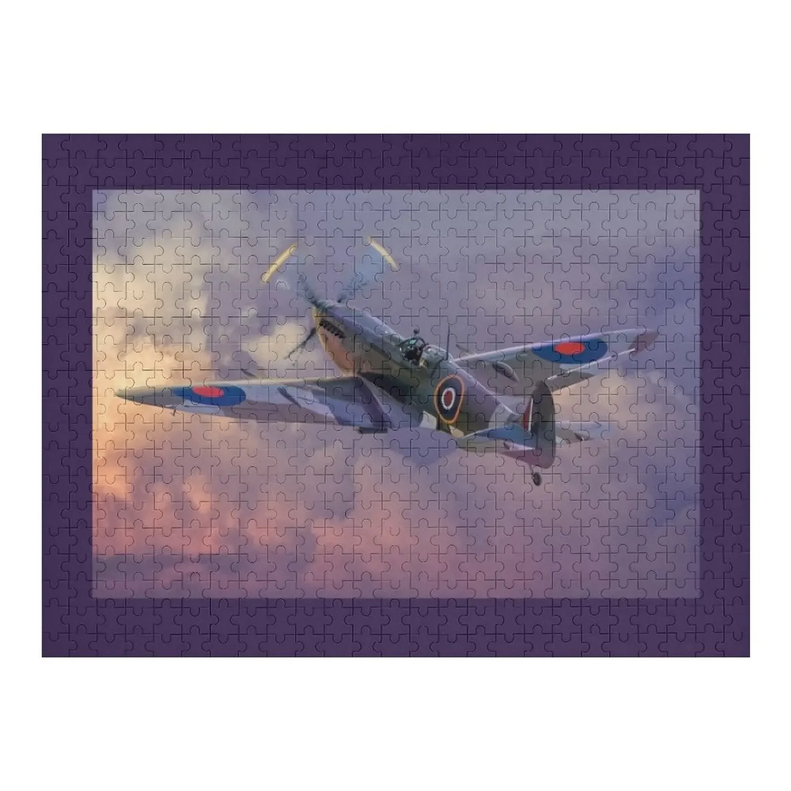 Spitfire Jigsaw Puzzle Personalized Baby Object Customized Kids Gift Puzzle