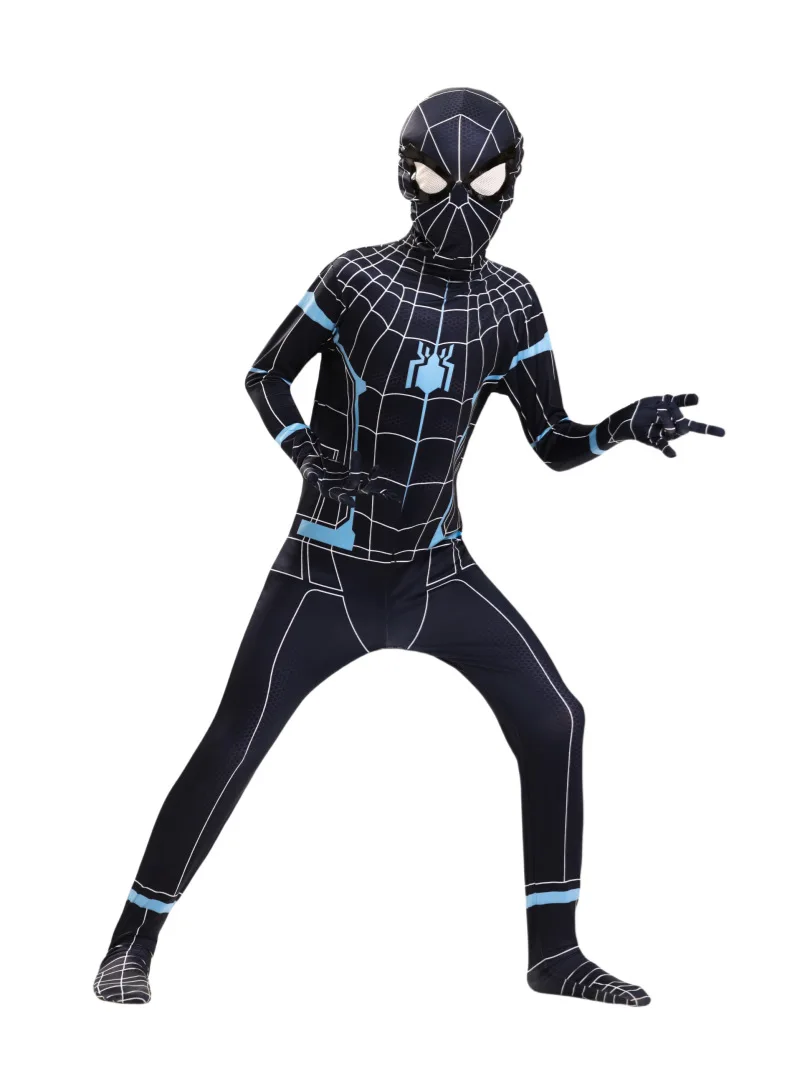Miles Morales Full Cosplay Costume Set – Zentai Suit — detail image 41