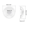 Breast Shells Breastmilk Catcher Breastfeeding Mom Nursing Cup Portable Milk Saver Wearable Overflow Milk Collector 2Pcs 6