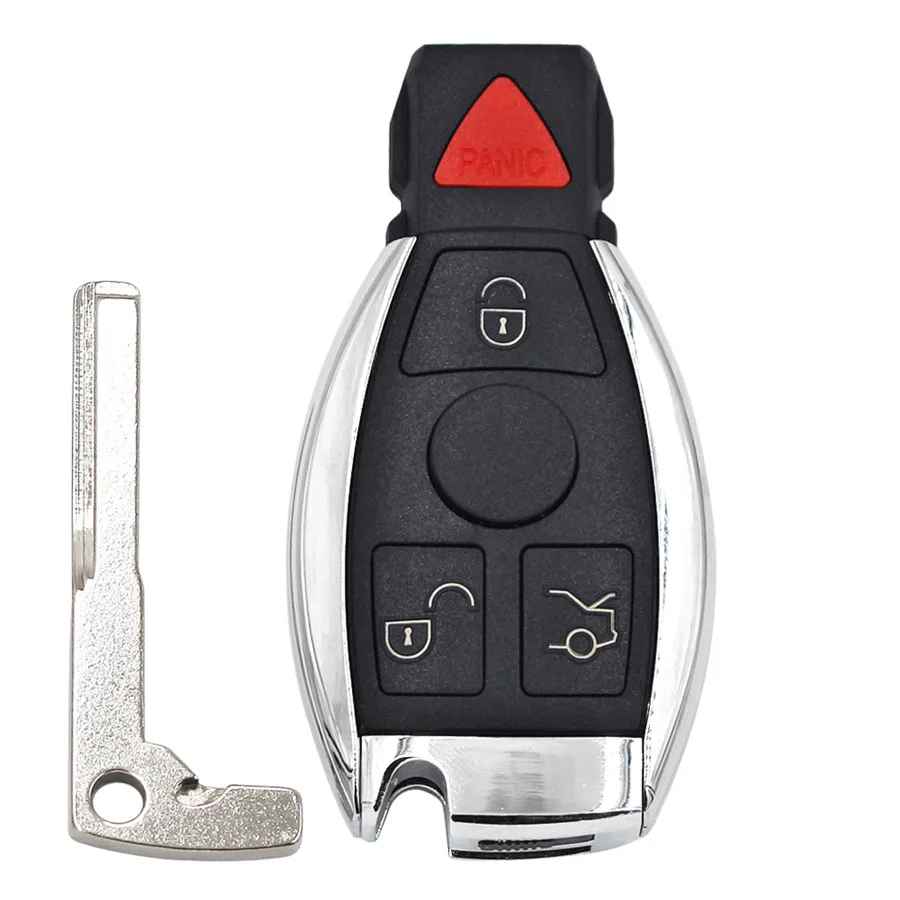 

(С логотипом) чехол для автомобильного ключа Сменный Чехол для Mercedes БЕСКЛЮЧЕВОЙ вход A B C E S Class W203 W204 W205 W210 W211 W212 W221
