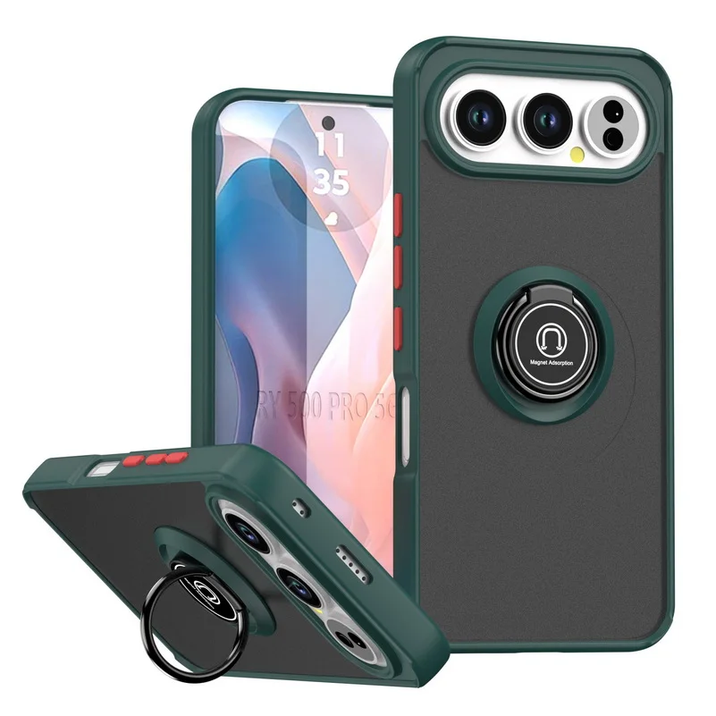 Rotatable Bracket Case with Finger Ring Car Holder Cover
