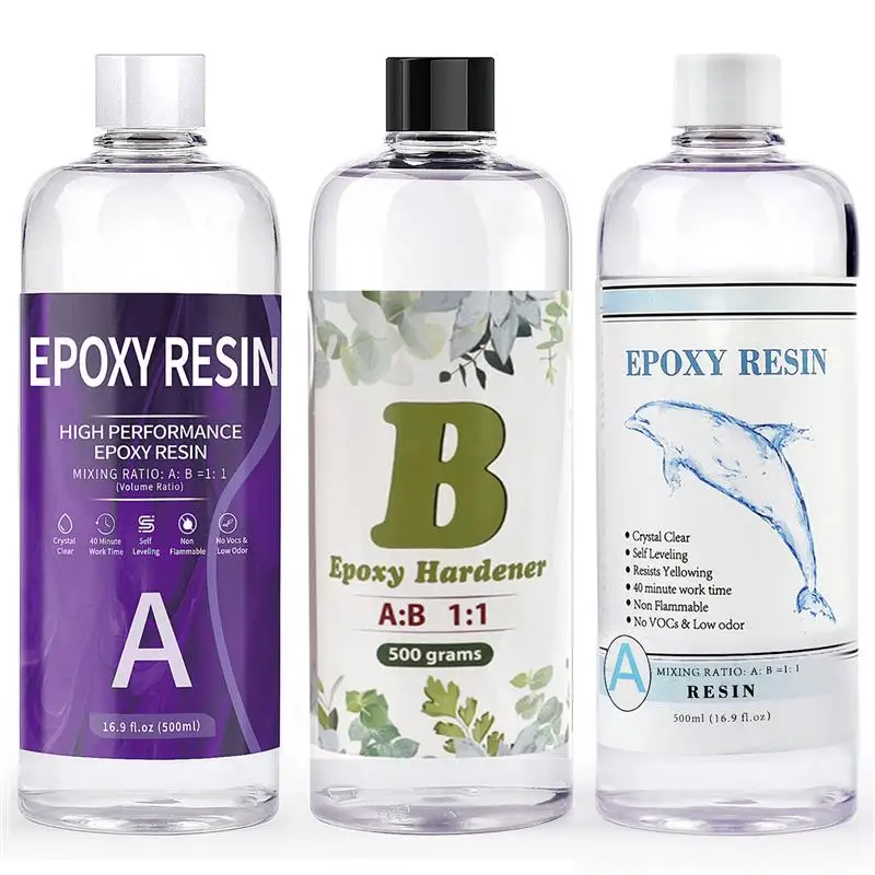 High Definition Clear 11 AB Resin Epoxy Glue High Adhesive Hardener