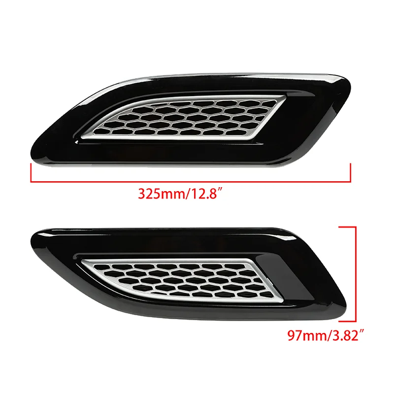 Universal Car Hood Scoop Decoration Cover For Kia Rio 4 Hyundai Creta Prado 120 150 Chevrolet Cobalt Fj Cruiser Jeep Wrangler hood scoop