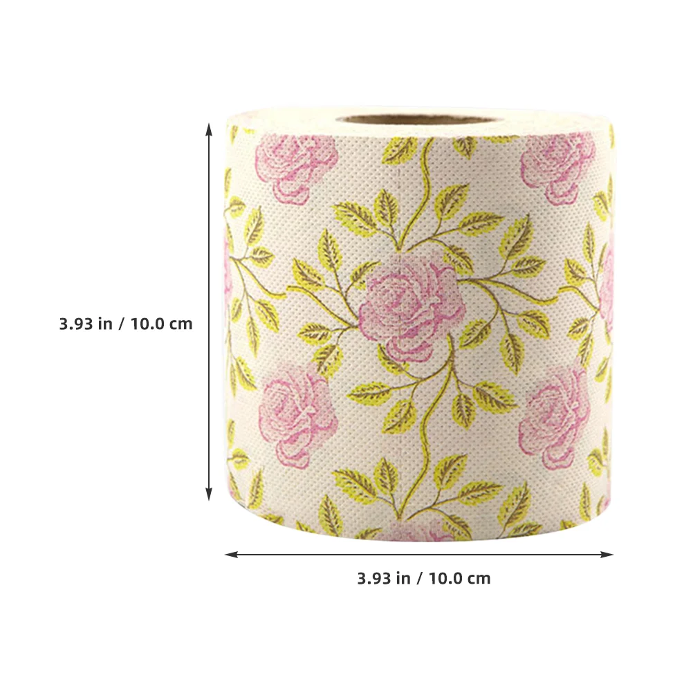 Printed Toilet Paper Table Setting Decorative Dinner Tissue Bamboo Pulp Creative