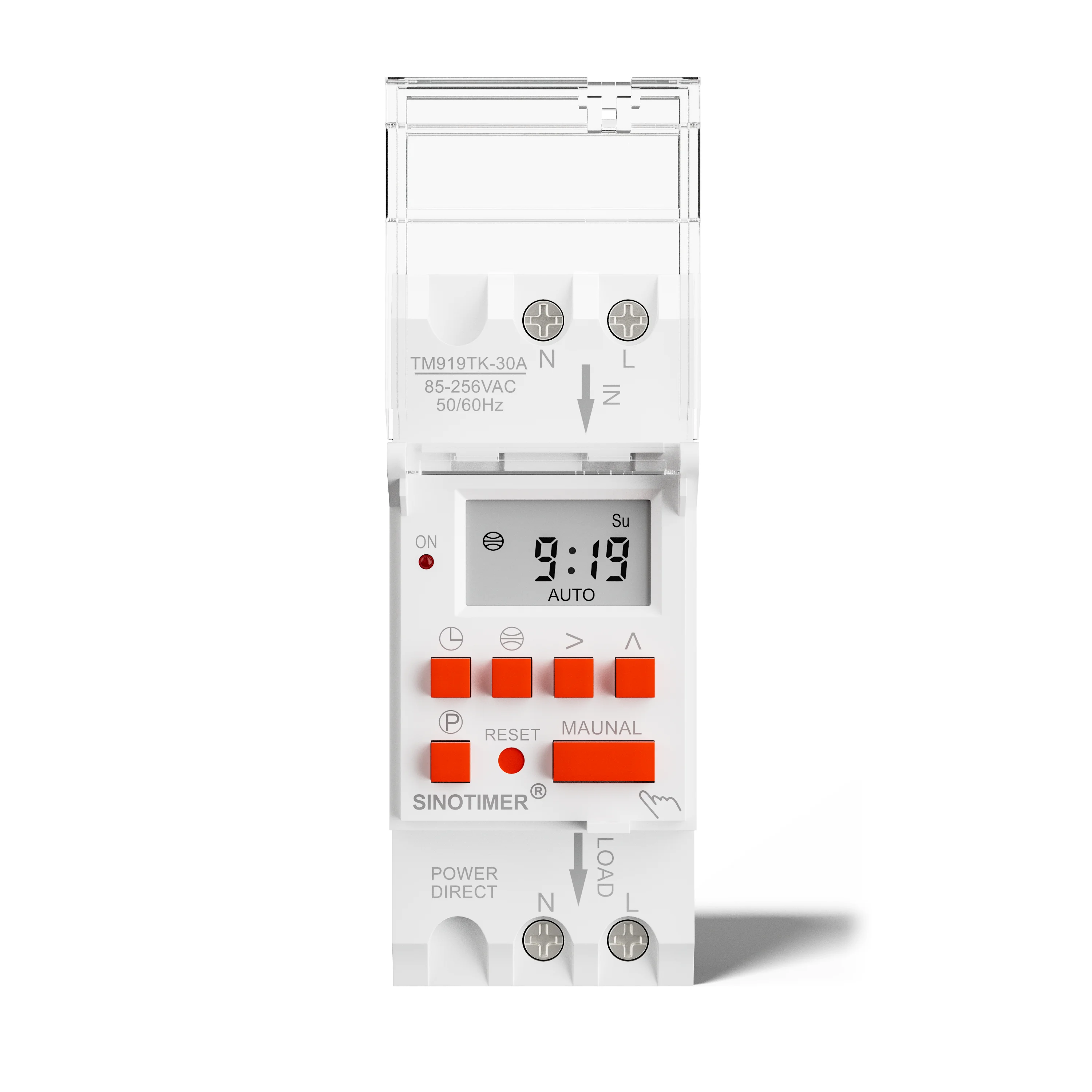 Wide Voltage 85-265VAC Astronomical Time Switch for Automatic Calculation of Sunrise and Sunset in Latitude and Longitude 3