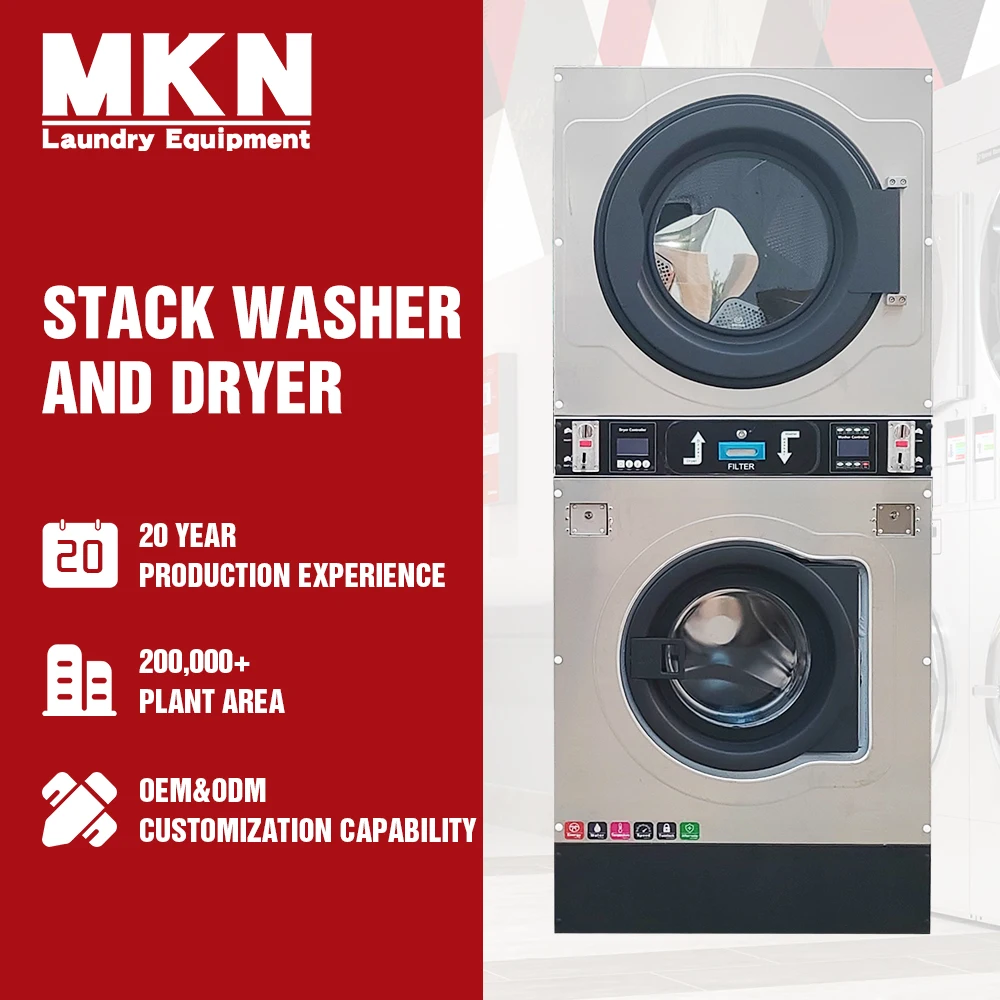 뜨거운 공장 판매 세탁 상업 산업 세탁 20kg 25kg 세탁 동전 쌓인 세탁기 및 건조기 기계 세척 - AliExpress