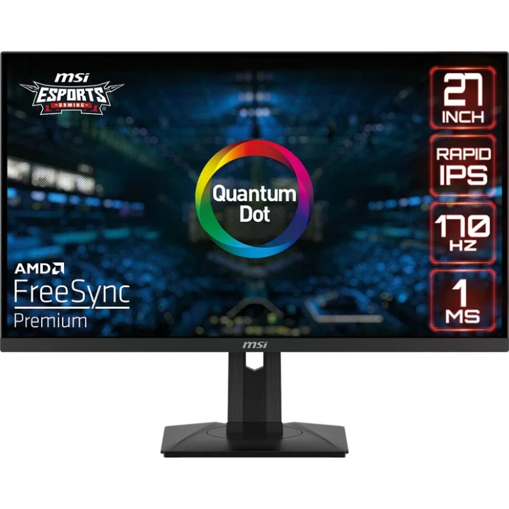 

G274QPF-QD, 27" Gaming Monitor, 2560 x 1440(QHD), IPS, 170Hz, FreeSync Premium, HDR400, HDMI, Displayport, USB C