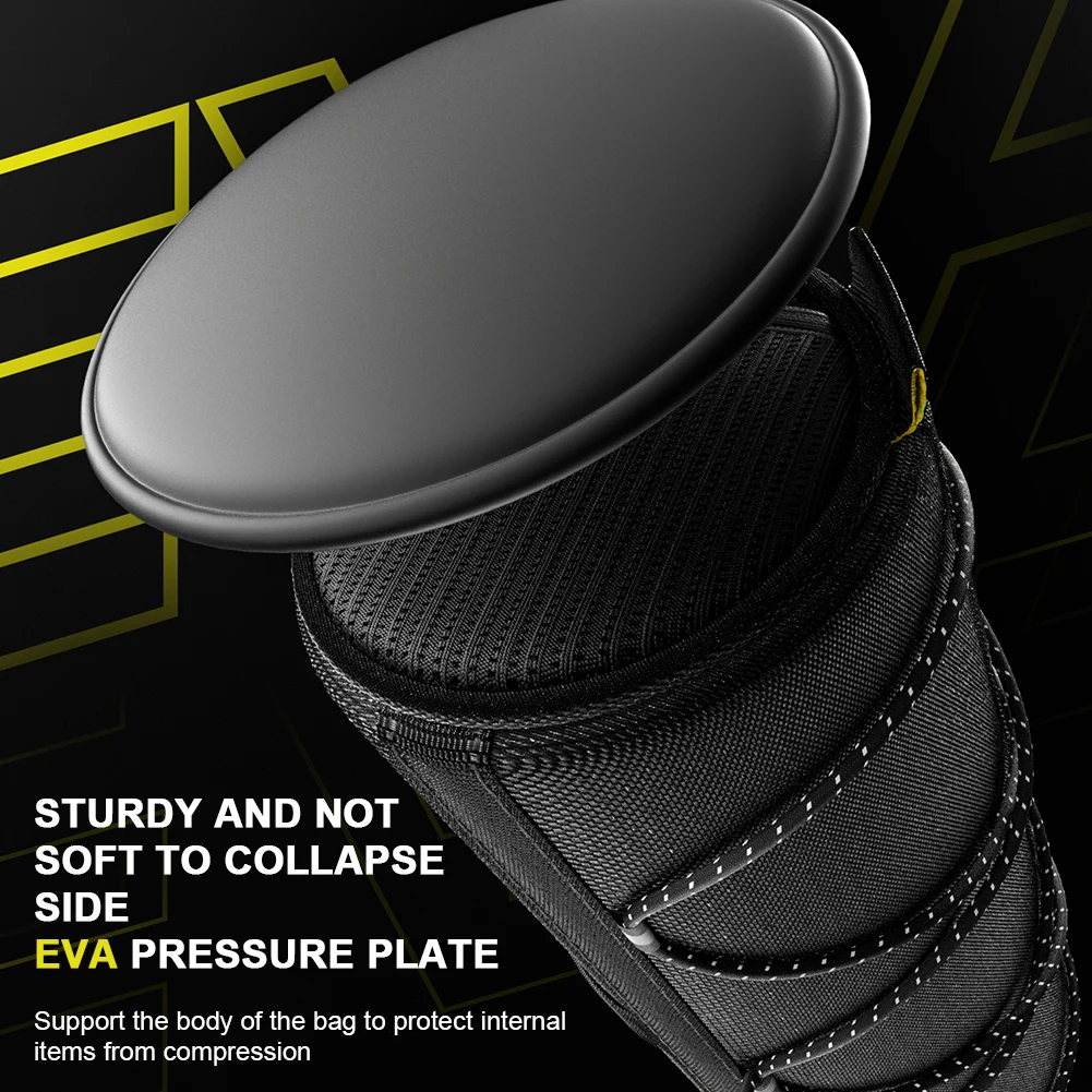 2.2L Bicycle Frame Pannier Bag Large Capacity Mountain Bike Front Bag Multi-Pockets Portable Shoulder Bag Bike Accessories