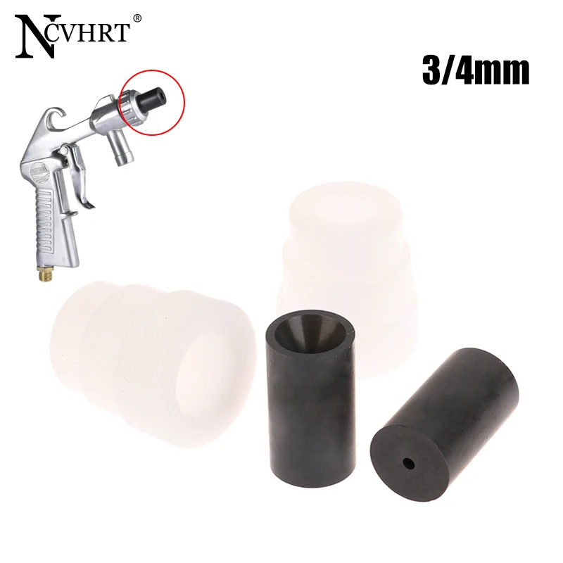 

2Pcs Boron Carbide Sandblasting Gun Nozzle Air Sandblaster Tip 3mm 4mm Small General Pressure Sandblasting Machine Accessories