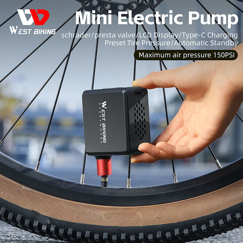 Mini Bomba Electrica Bicicleta Bomba De Aire Para Bicicleta