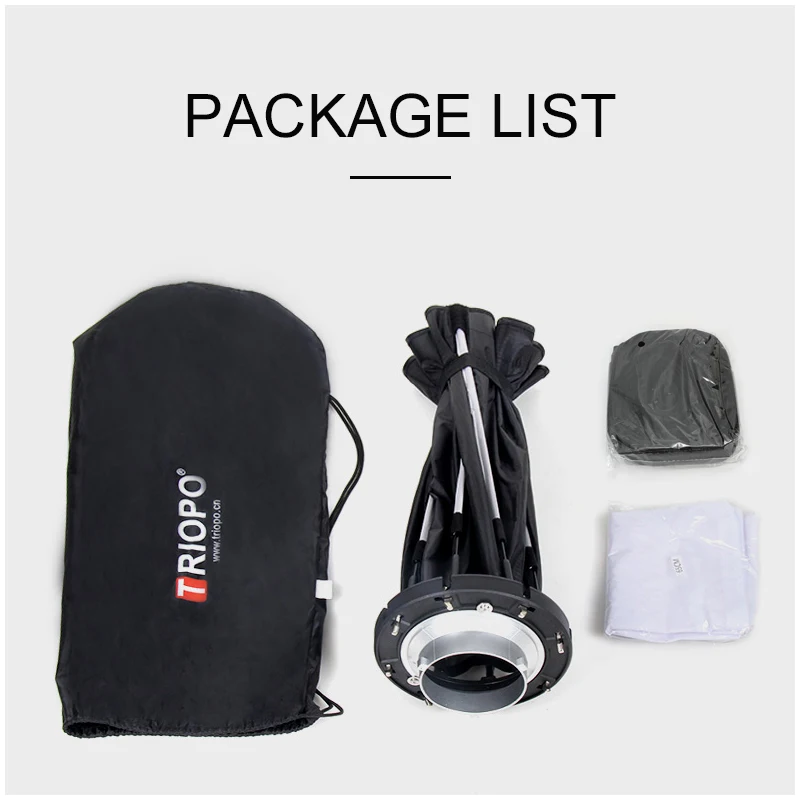 Triopo K90 90cm Studio Portable Softbox w/ Honeycomb Grid Bowens Mount Photo Video Octagon Umbrella Soft Box For Godox Jinbei photography softbox bowens mount softbox portable softbox