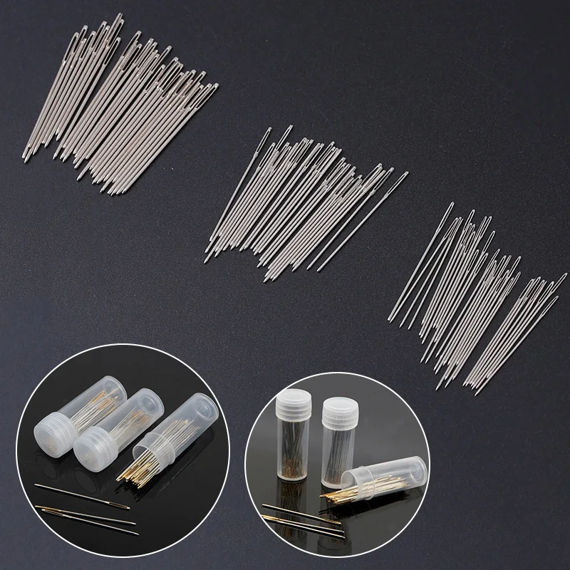 Cross Stitch Needles 30pcs 22# 24# 26# Embroidery Fabric Stainless Steel Multi-size Tail Durable Home Diy Sewing Craft Tools