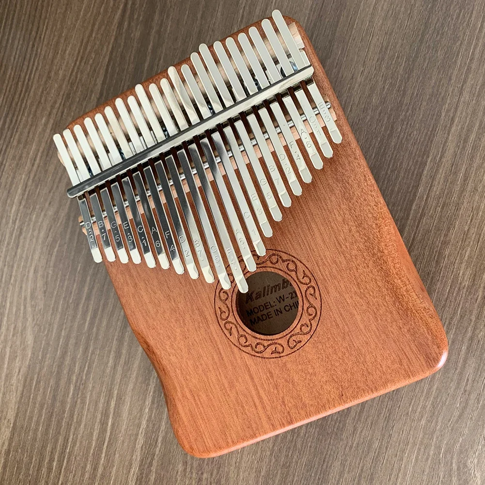 Wooden Kalimba Musical Instrument 8/17/21 Key Finger Thumb Piano Mbira Acacia Gift Beginner Thumb Piano With Accessory