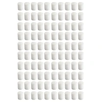 100Pcs Hydroponic Sponge Cylindrical 19 Mm For Vegetable Plant Cultivation In Net Pots, Plant Growth Accessories 1
