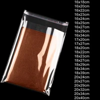 100Pcs/Lot 5Wires OPP Bag Transparent Home Travel Book Storage Favors Small Toy Gift Packaging Self Seal Plastic Bags Air Hole 1