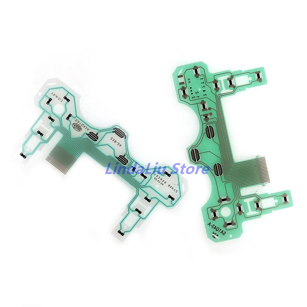 Lot De 10 Nappes (circuits Imprimés) Pour Manette PS2 - Référence Type SA1Q43A - Connecteur PS/2