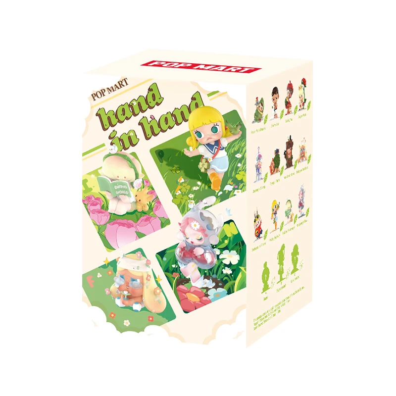 POP MART Hand in Hand Series Figures 1PC/12PCS POPMART Blind