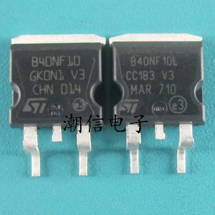 

(20 шт./партия) B40NF10 STB40NF10L 40A 100V в наличии, power IC