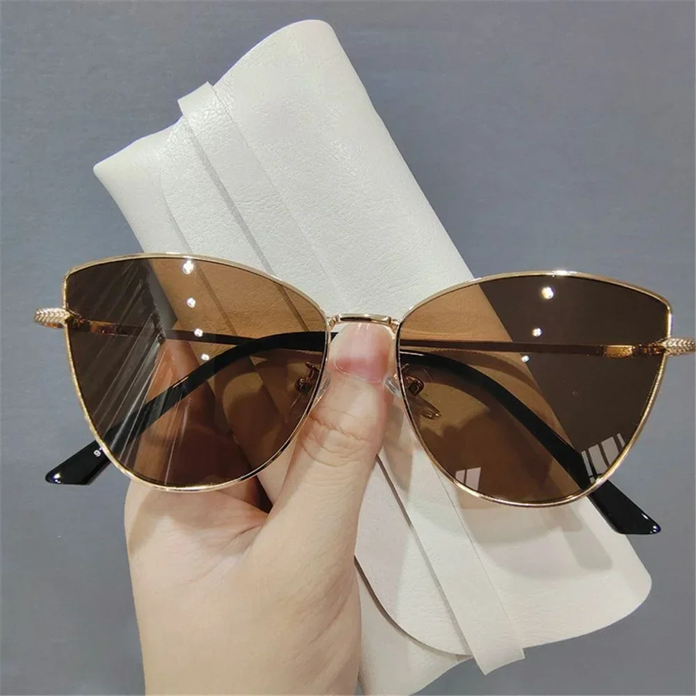 

2023 Luxury Metal Sunglasses Women Men Square Sun Glasses Ladies Shades Gradient Eyewear UV400 Goggles Gafas De Sol Mujer Lentes