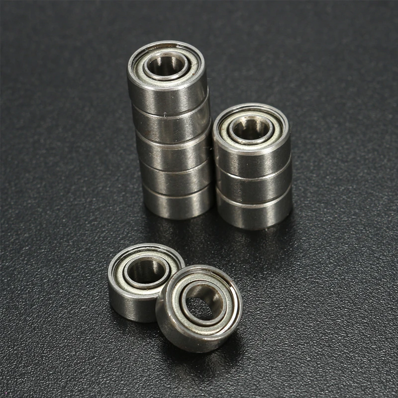 10PCS/Set 684ZZ Ball Bearings 4*9*4mm ABEC-5 684 ZZ Motor Quadcopter Bearing steel Kit 684ZZ Miniature Ball Bearings ball bearings