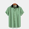 Daily Fashion Casual Men Women Shirts Stripe Musical Note Print Street Hip Hop T-shirt Homme Oversized Short-sleeved Male Tops 2