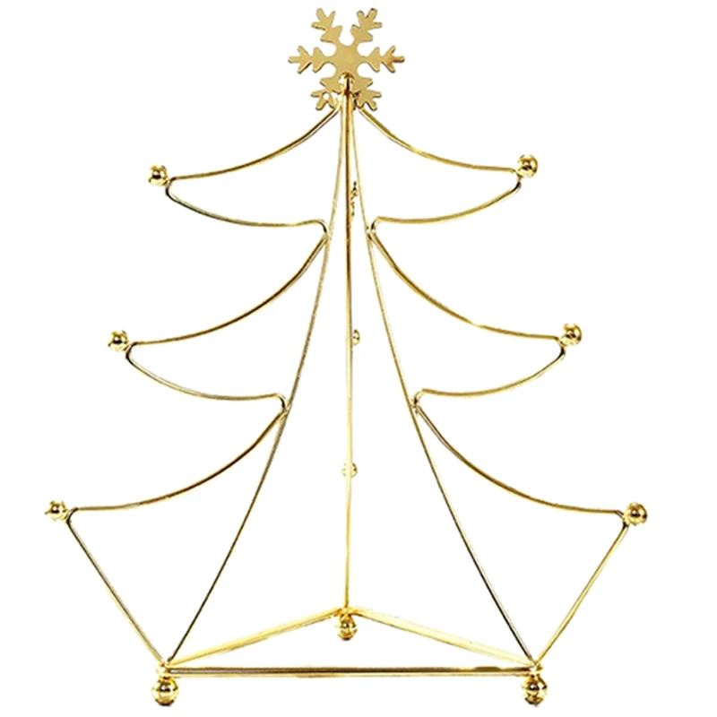 

Подставка для кружек с 9 крючками, настольная подставка для кружек в форме рождественской елки, подставка для хранения кофейных кружек и чайных блюд, держатель для чайных чашек