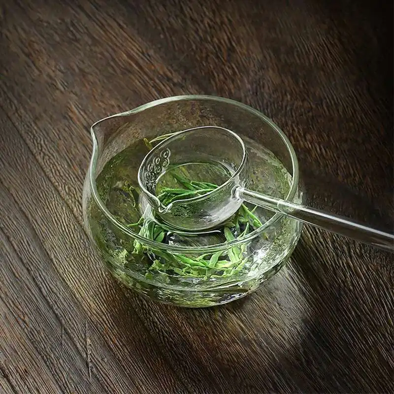 1pc Japanese Matcha Bowl Smooth and Hammer Textured Glass Tea Bowl Song Dynasty Tea Tools Vintage Kung Fu
