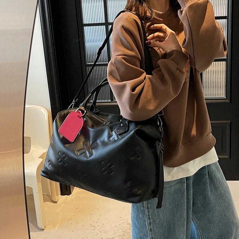 Borsa da viaggio di grande capacità Borse sportive da donna Borsa da fitness per riporre bagagli Borsa da trasporto firmata Borse tote Bolso Marca Lujo Сумка - immagine 4