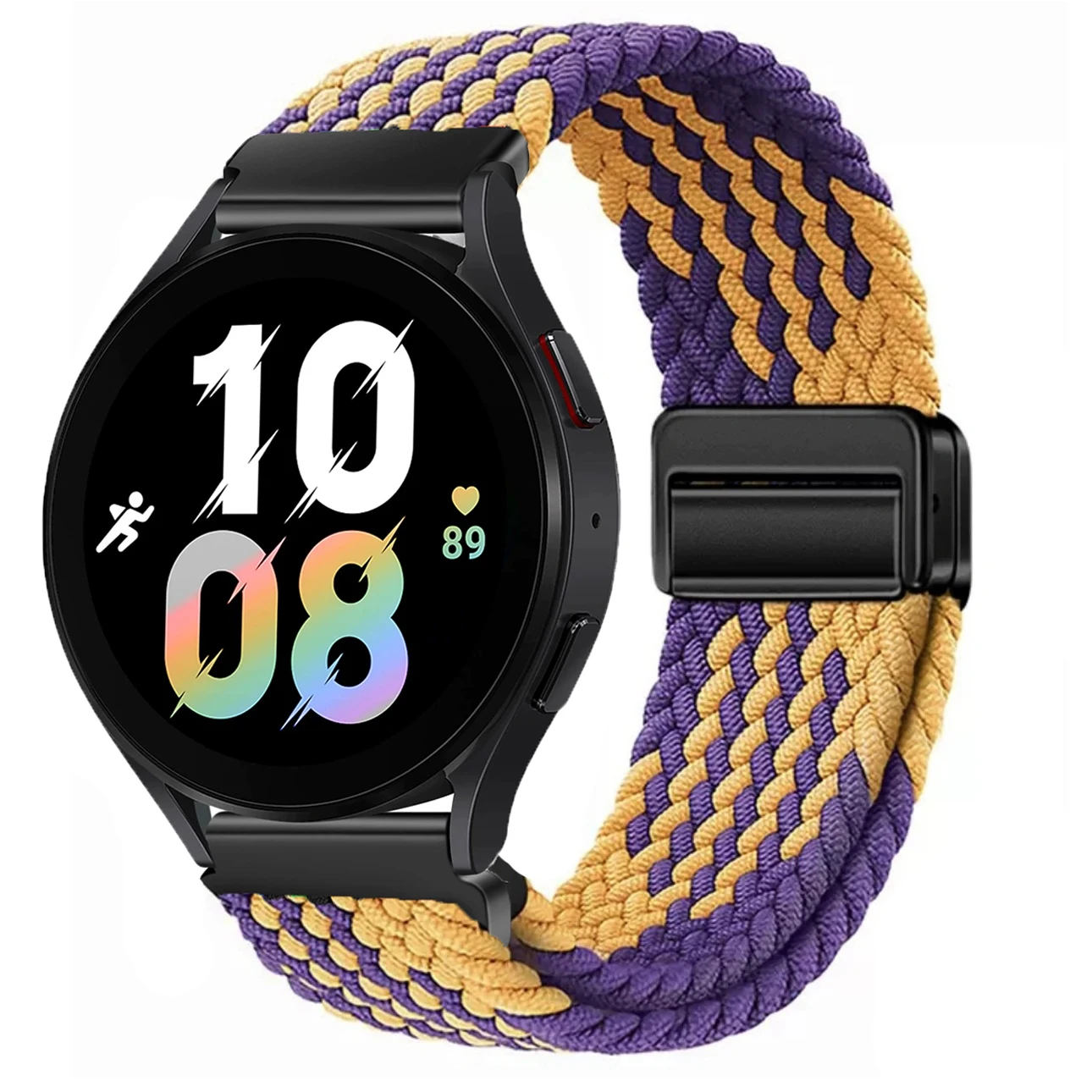 Magnetic Braided Nylon Watch Strap - Multiple Sizes Available
