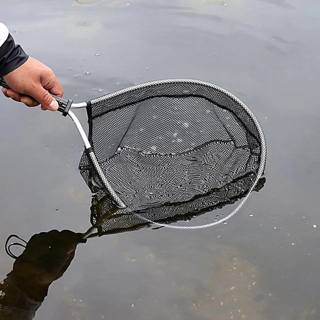 Fishing Brail Useful with Lanyard Rope Comfortable Grip Fishing Equipment  Fly Fishing Landing Net Fishing Dip Net - AliExpress