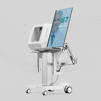 ISEMECO S7 전문 얼굴 피부 분석기, 피부과 병원 미용 수술 클리닉용 얼굴 스캐너