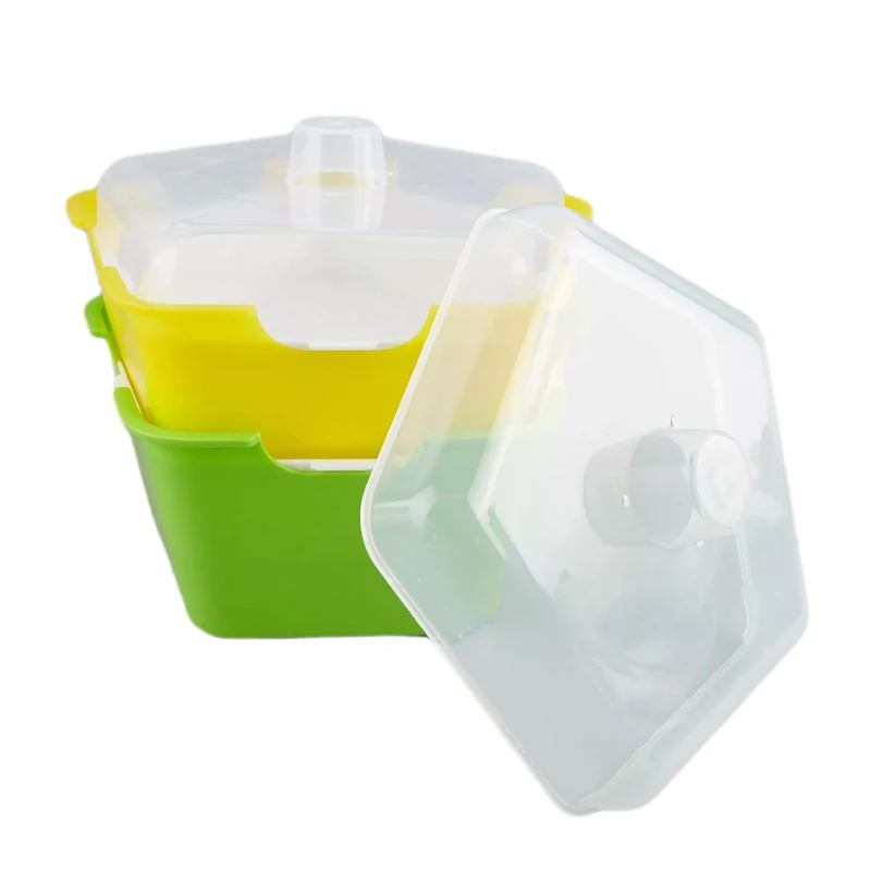 Sprout Planting Pot Bean Sprouter Seedling Tray Wheat Grass Growing Germination hydroponic germination tray plant rooting pot seedling box