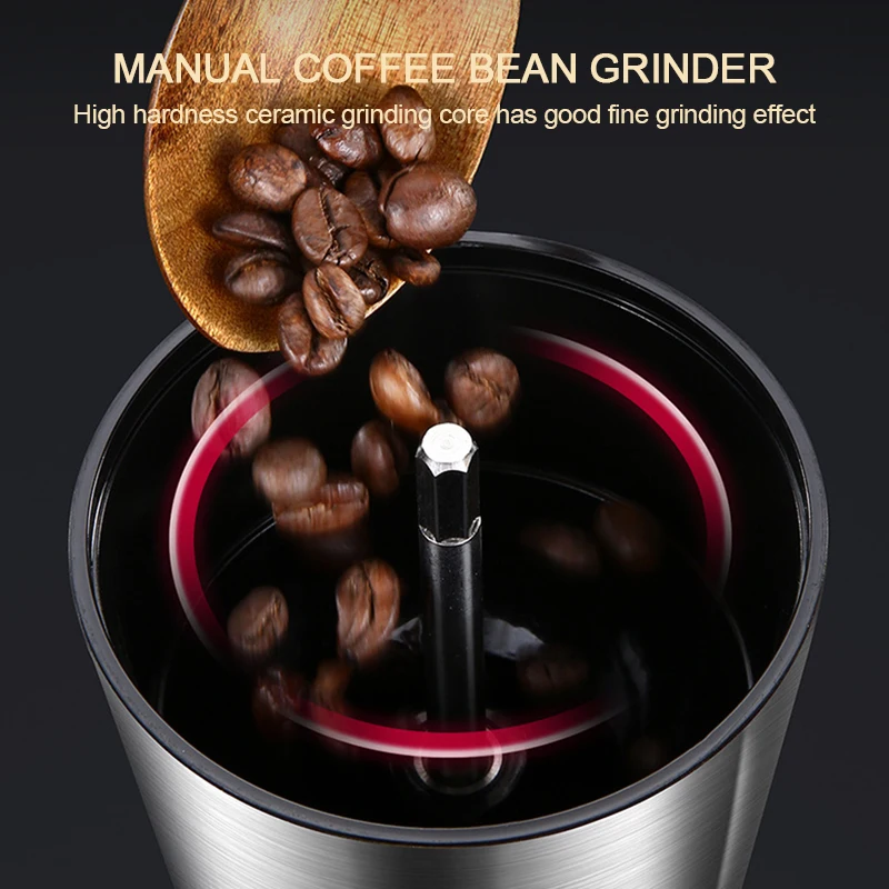 Household Portable Coffee Grinder Manual Coffee Bean Grinding