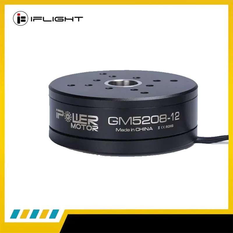 Iflight Ipower Motor Gm5208-12 Gm5208-24 5208 Motore Cardanico Senza Spazzole Con Albero Da 12.6Mm Per Fotocamere Dslr/Canon 5D Markii, Markii