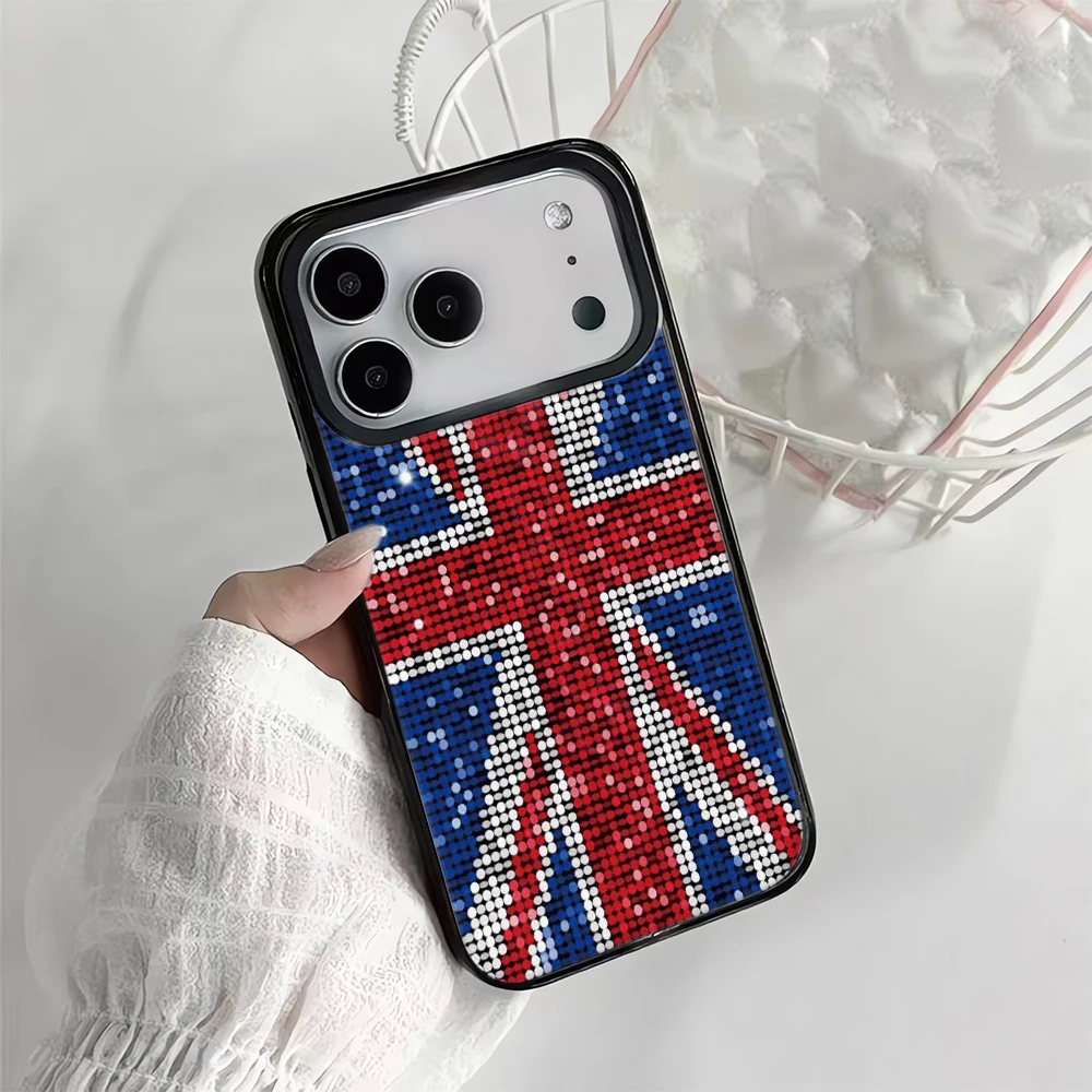 National Flag Series Silicone Shockproof Phone Case Cover