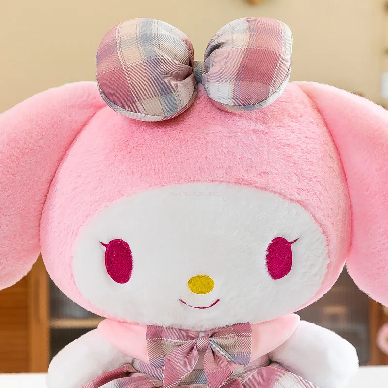 Sanrio New Cherry Velvet Kuromi Plush Toys Large My Melody Cartoon Doll  Gift Room Decoration Kuromi Plush Kawaii Pillow Toy - AliExpress