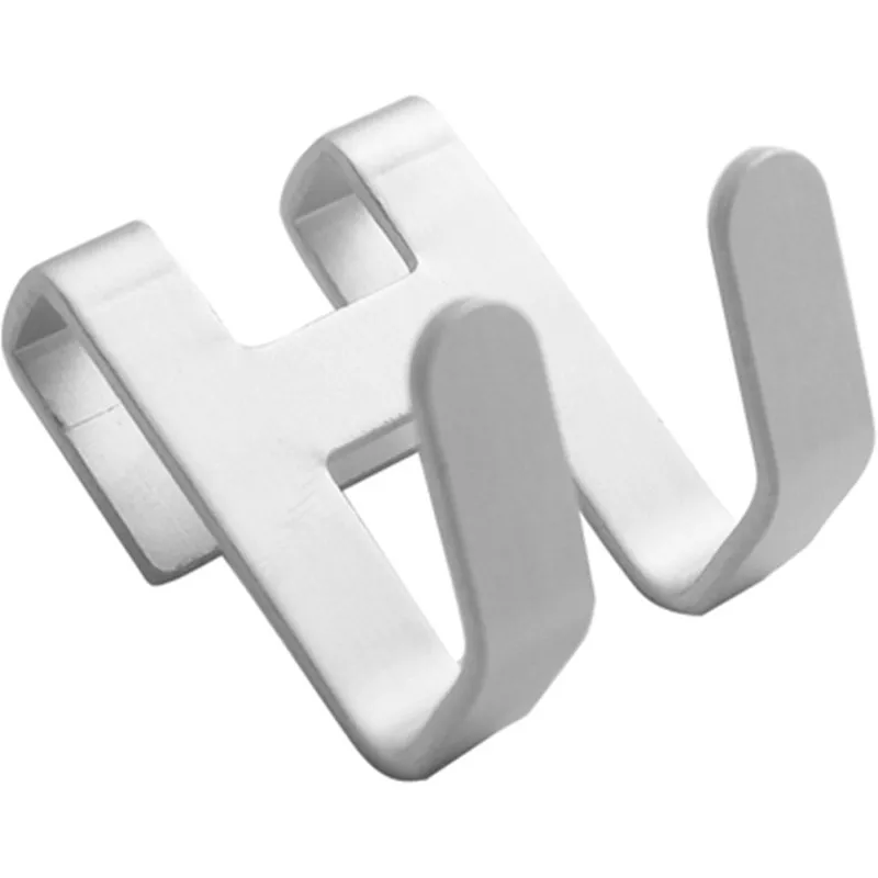 Space Aluminum Metal Door Hook H shape Free Hole Shower Towel Holder Hanger Rack Bathroom kitchen Organize Home Storage Hardware towel rack towel hooks towel holder door hooks bathroom hooks bathroom hardware set