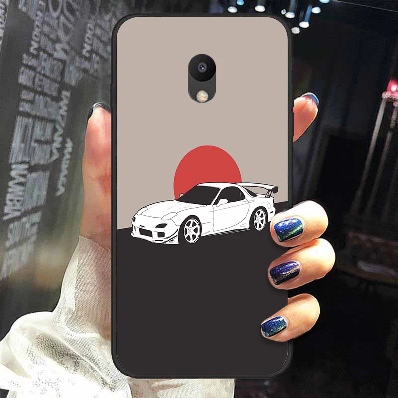 best meizu phone cases Phone Case For Meizu M5 Cover Soft Silicone TPU Capa JDM Sports Car Painted Back Coque For Meizu M6 M5 5s 5S Meilan Bumper Bags best meizu phone cases